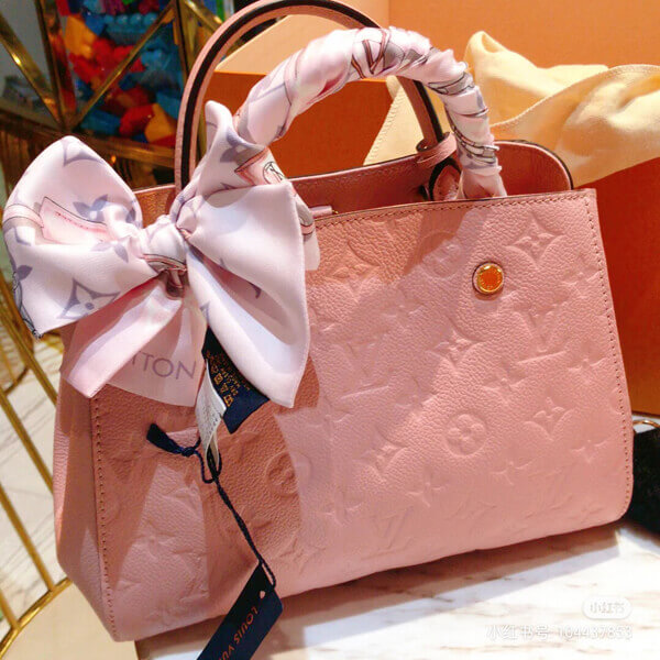 ルイヴィトン ショルダーバッグ スーパーコピー 最新色 モンテーニュBB ROSE BALLERINE 2WAY M41199